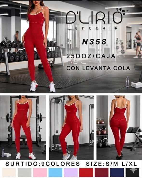 Enterito Deportivo Largo con Breteles Levanta Cola